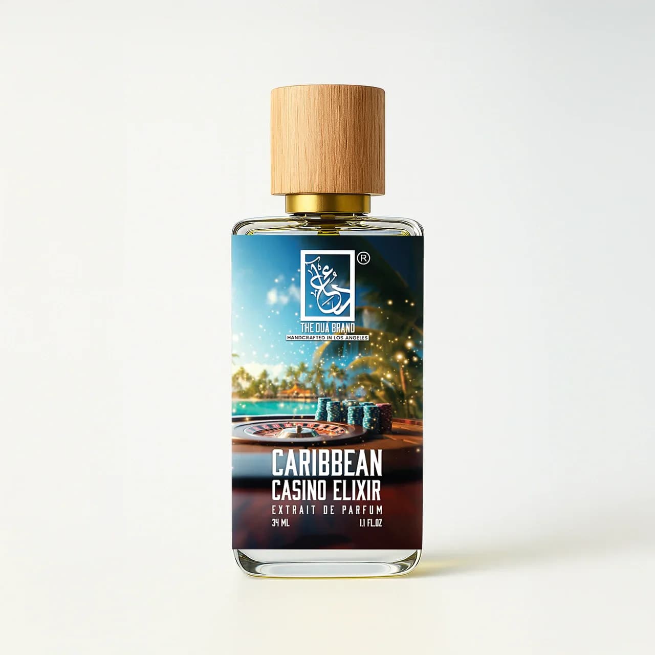 Caribbean Casino Elixir Perfume Bottle