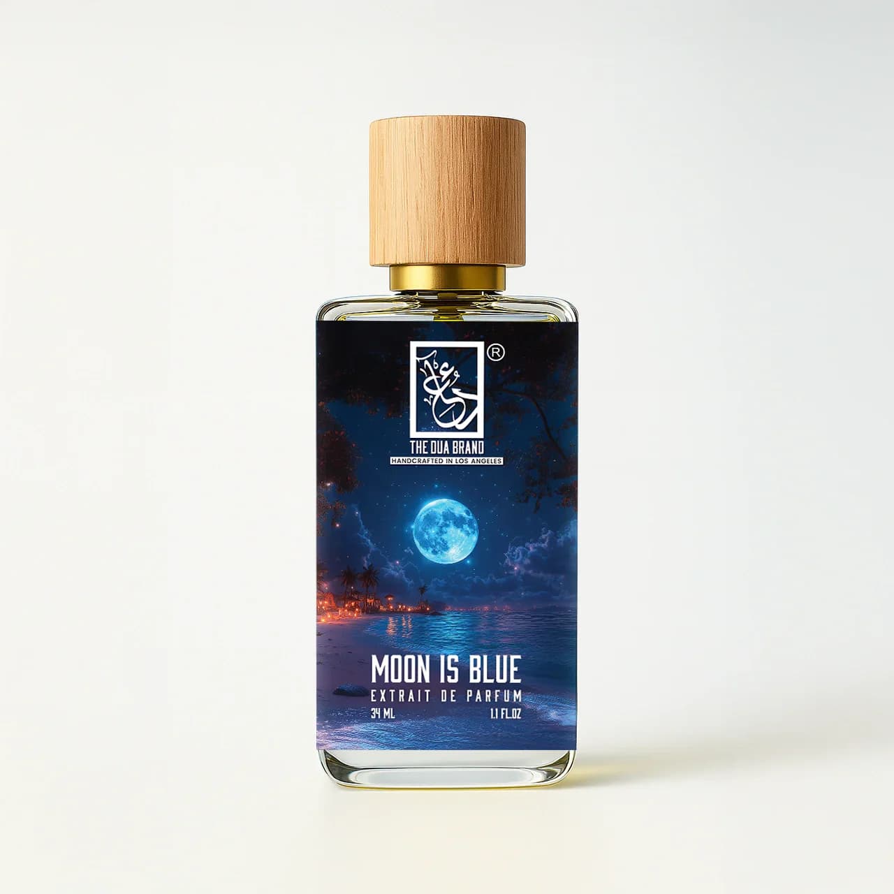 Moon Is Blue Perfume Bottle