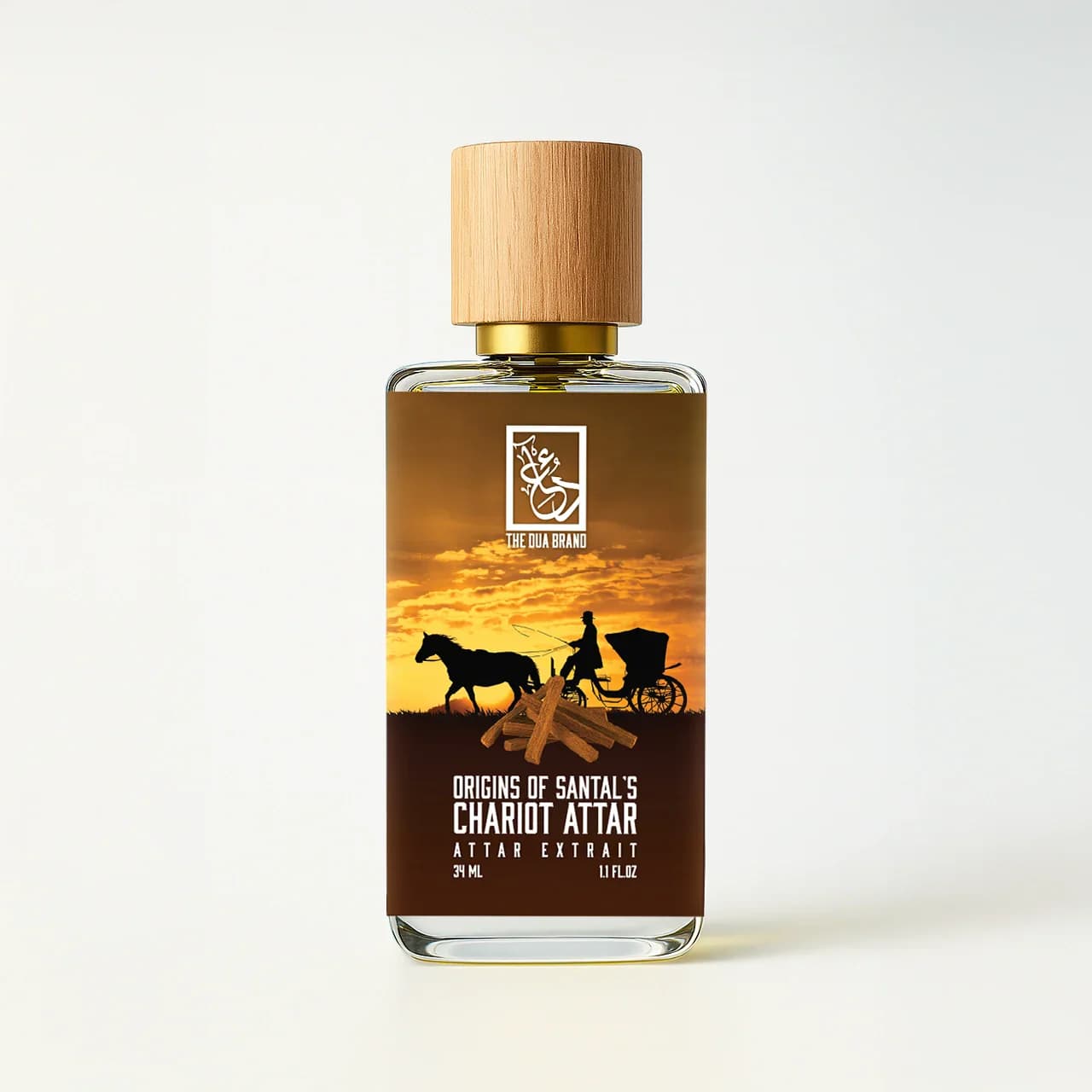 Origins Of Santal's Chariot Attar Perfume Bottle