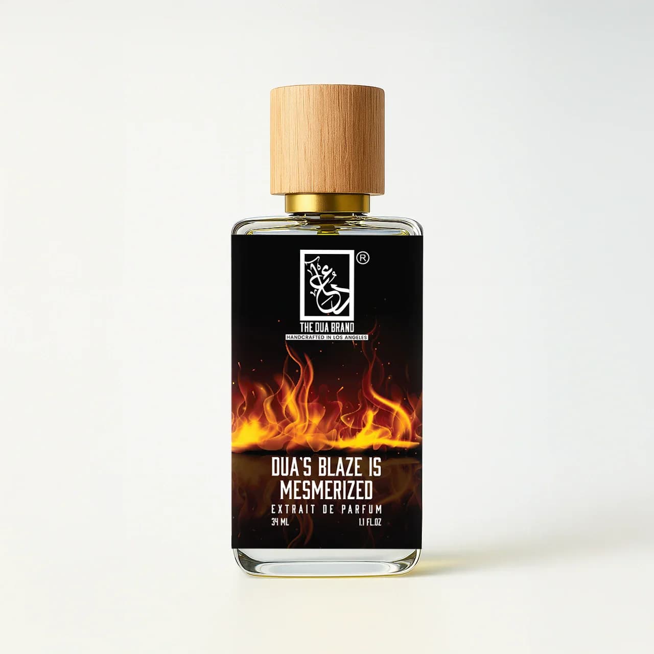 Dua's Blaze Is Mesmerized Perfume Bottle