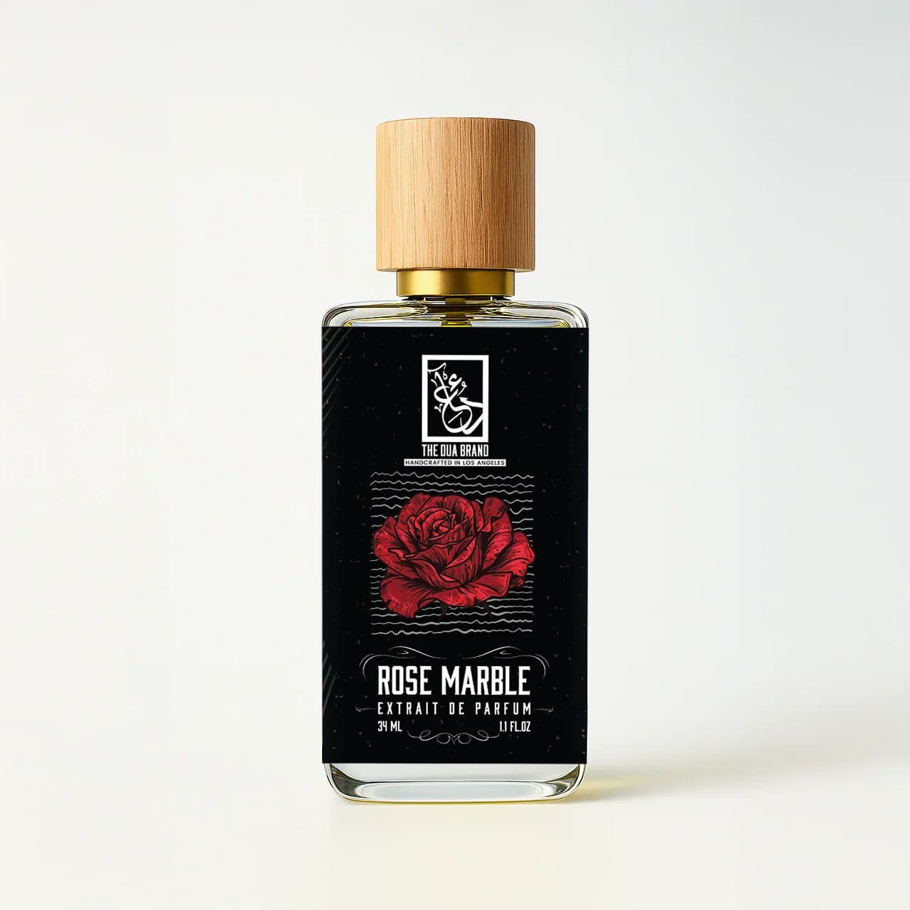 Rose Marble Perfume Bottle