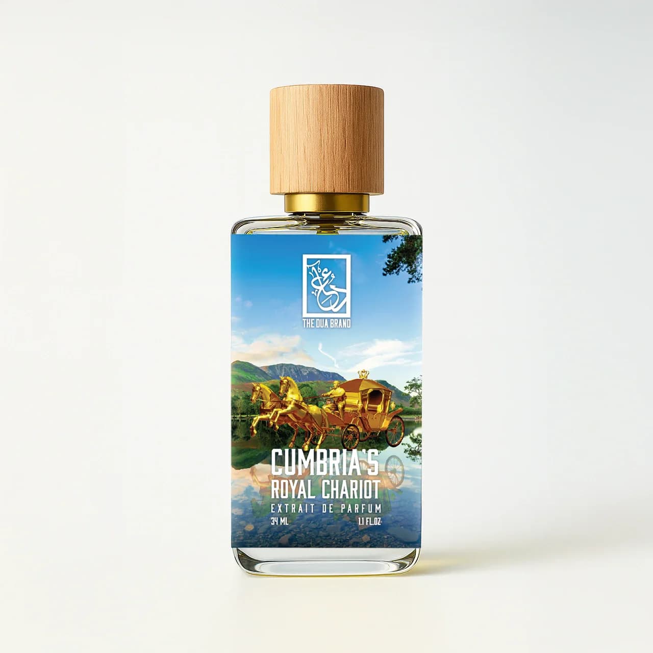 Cumbria's Royal Chariot Perfume Bottle