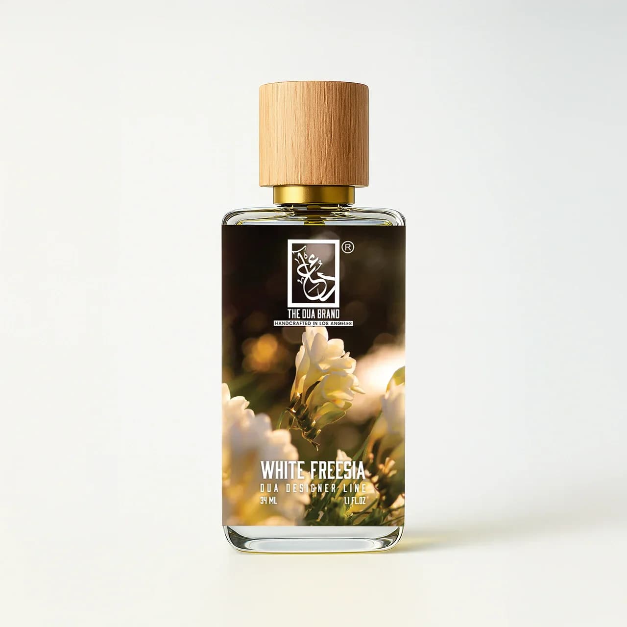 White Freesia Perfume Bottle