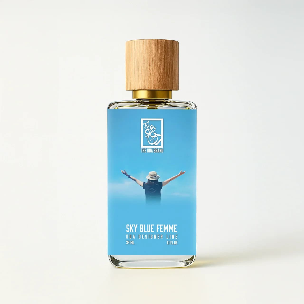 Sky Blue Femme Perfume Bottle