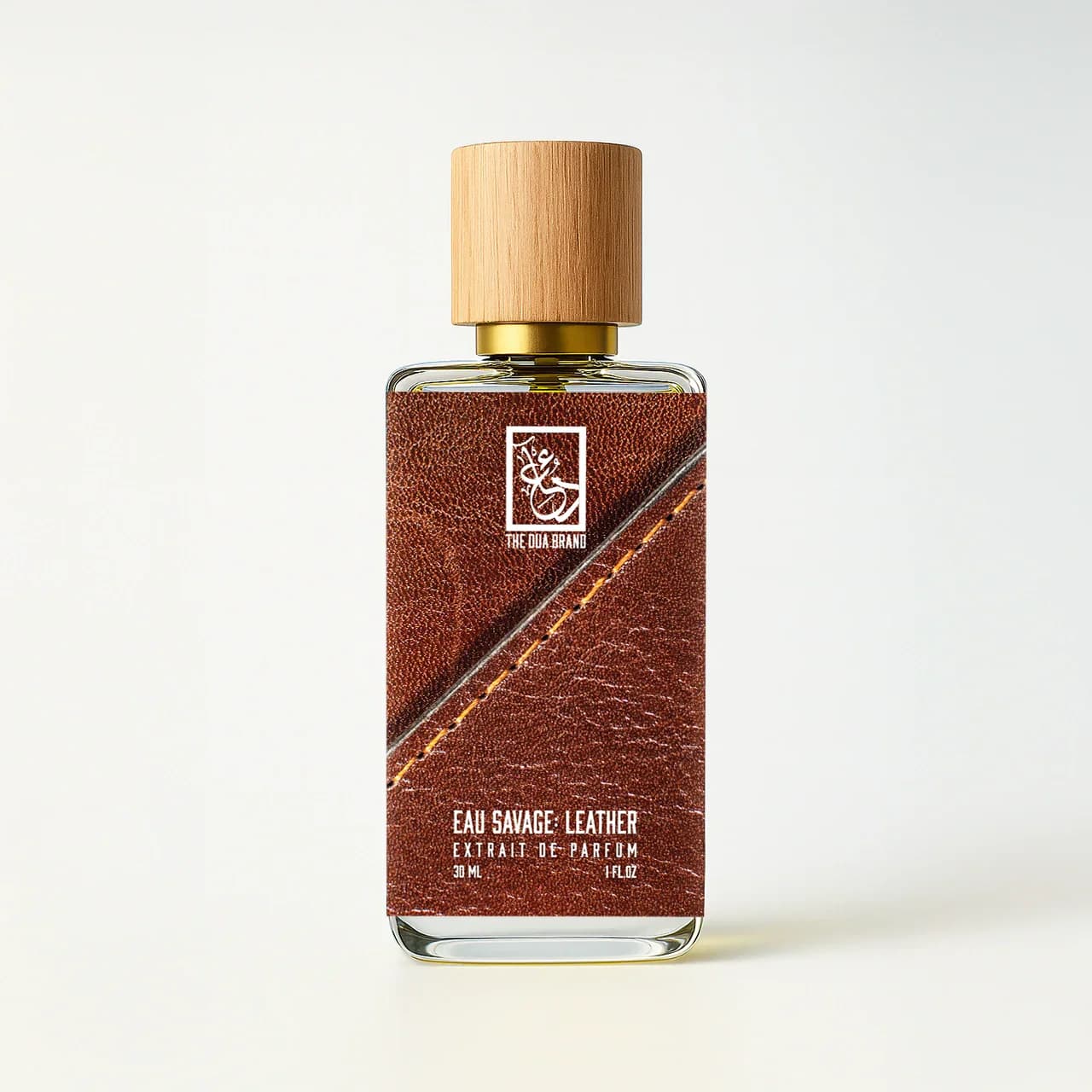 Eau Savage: Leather Perfume Bottle