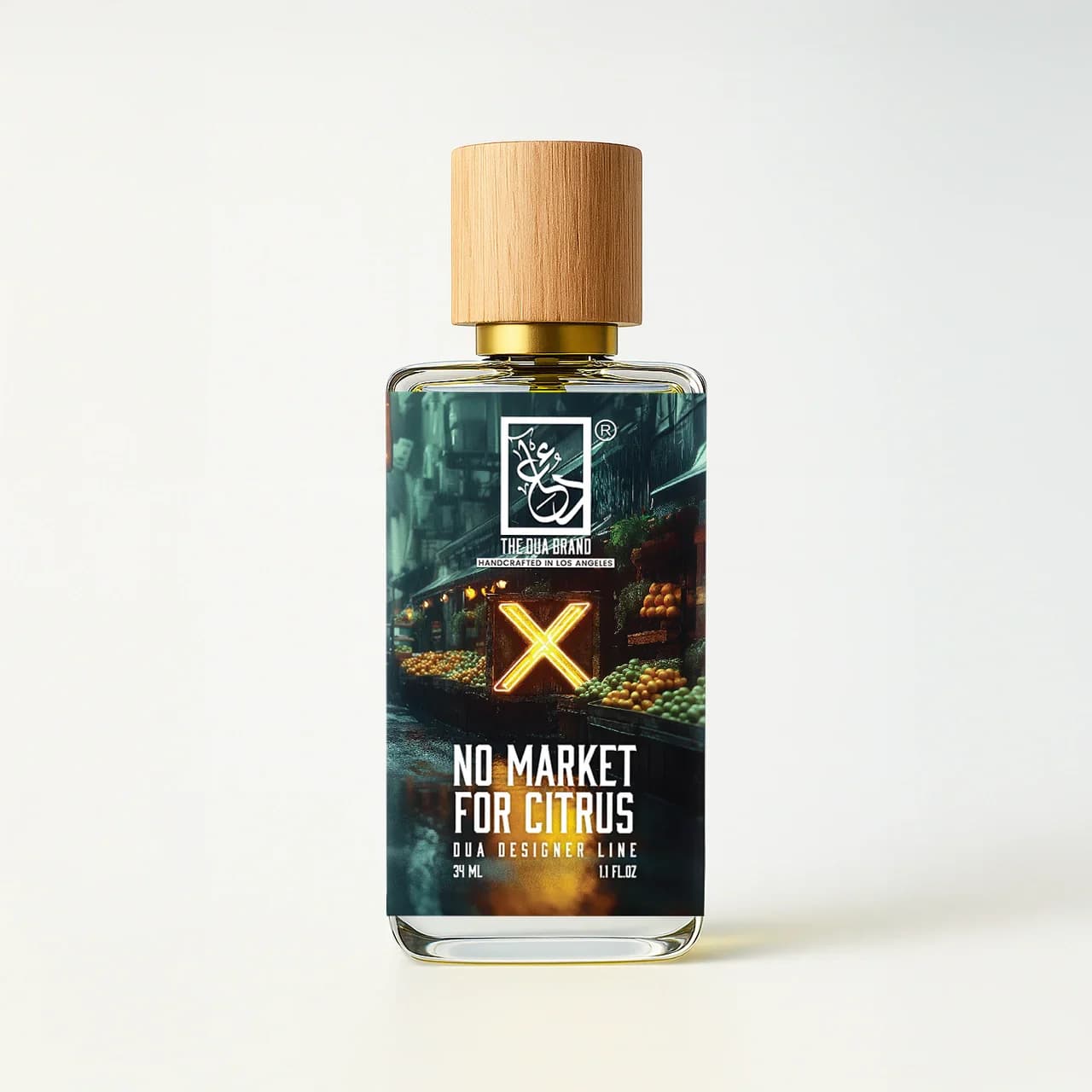 No Market For Citrus Perfume Bottle