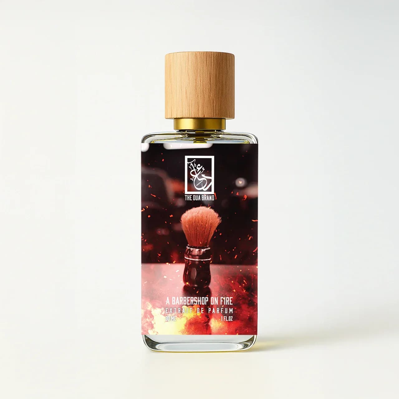 A Barbershop On Fire Perfume Bottle