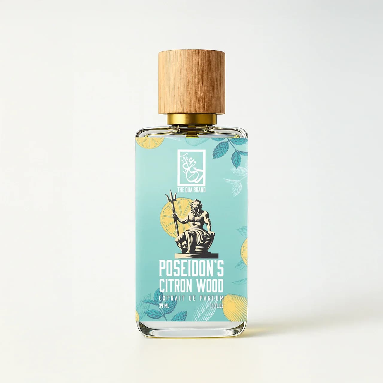 Poseidons Citron Wood Perfume Bottle