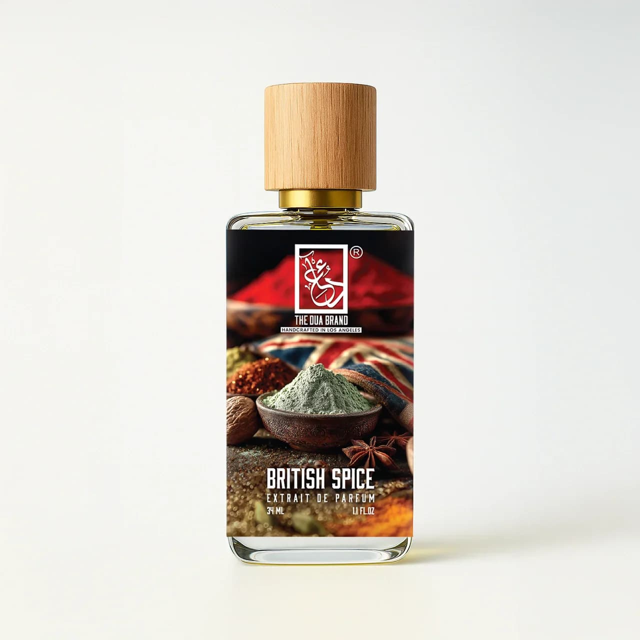British Spice Perfume Bottle