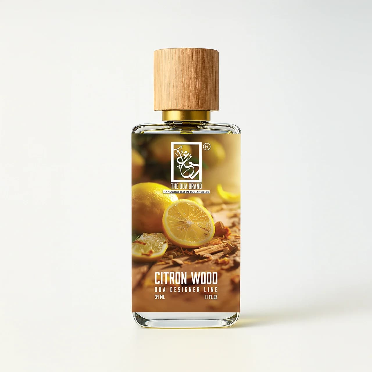 Citron Wood Perfume Bottle