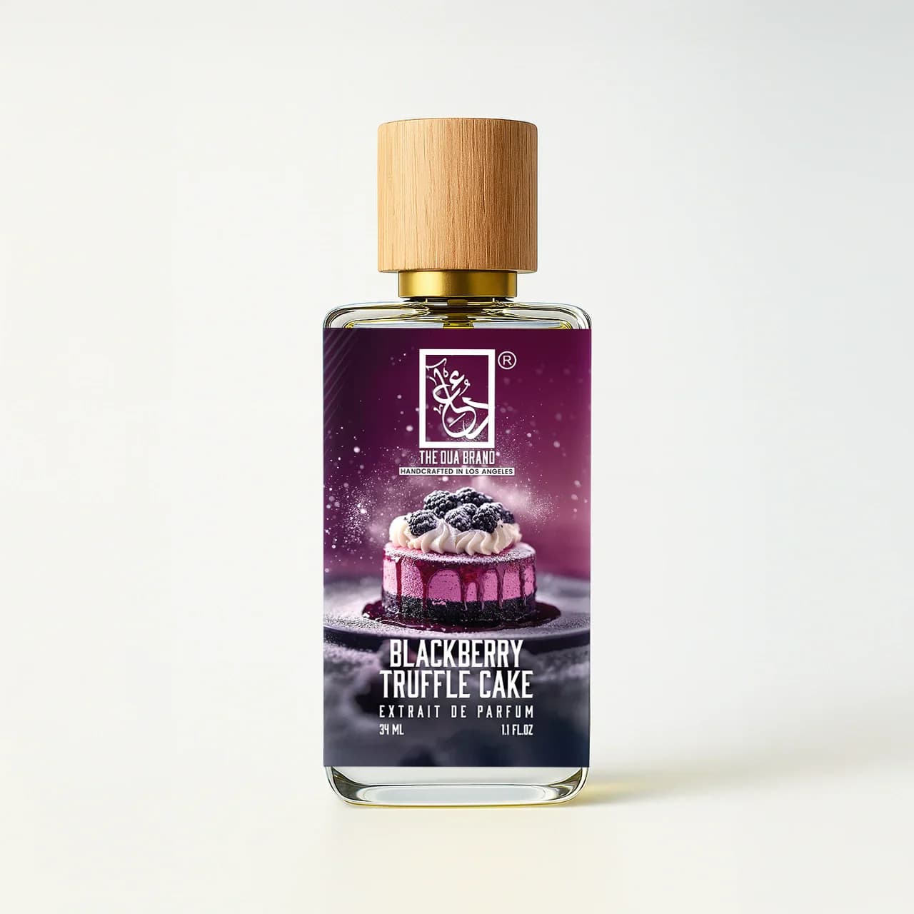 Blackberry Truffle Cake Perfume Bottle