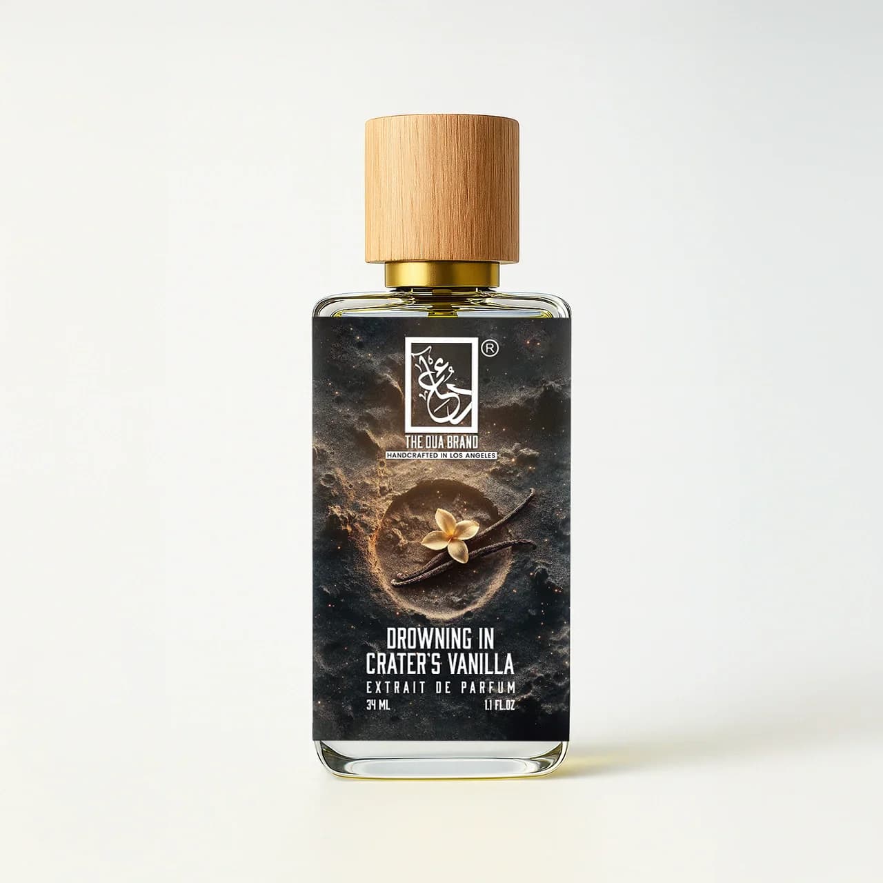 Drowning In Craters Vanilla Perfume Bottle