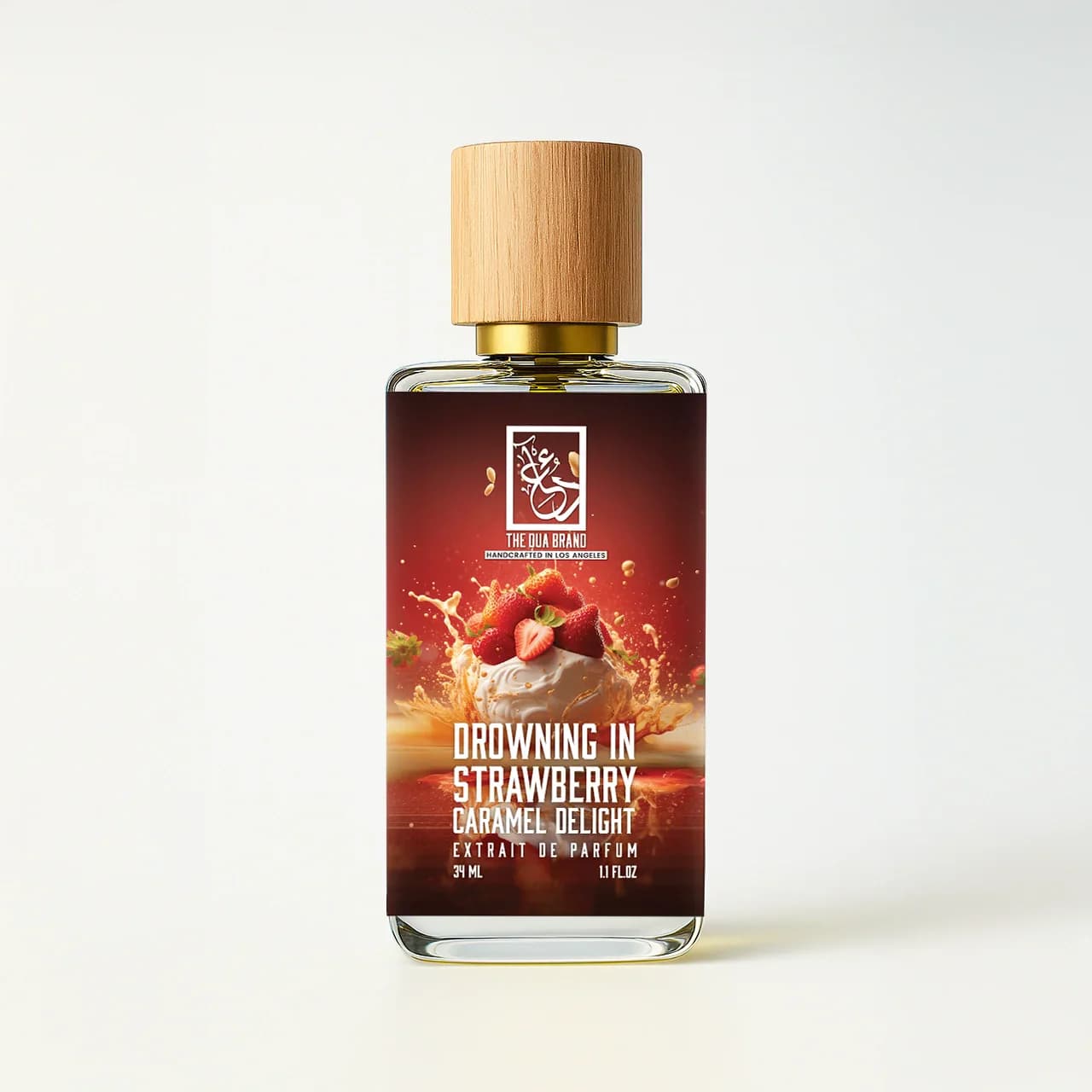 Drowning In Strawberry Caramel Delight Perfume Bottle