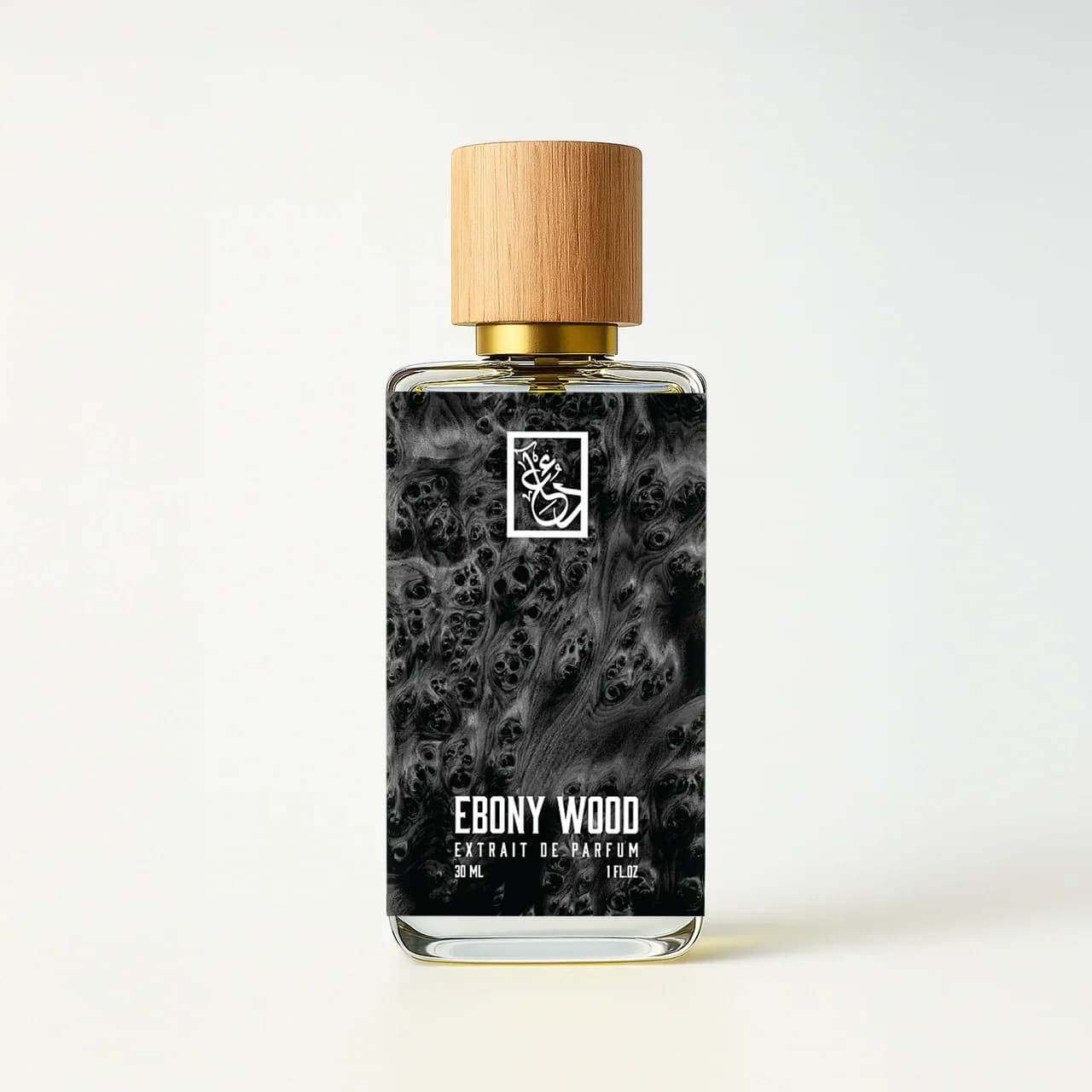 Ebony Wood Perfume Bottle