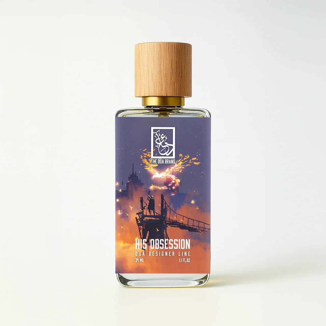 His Obsession Perfume Bottle