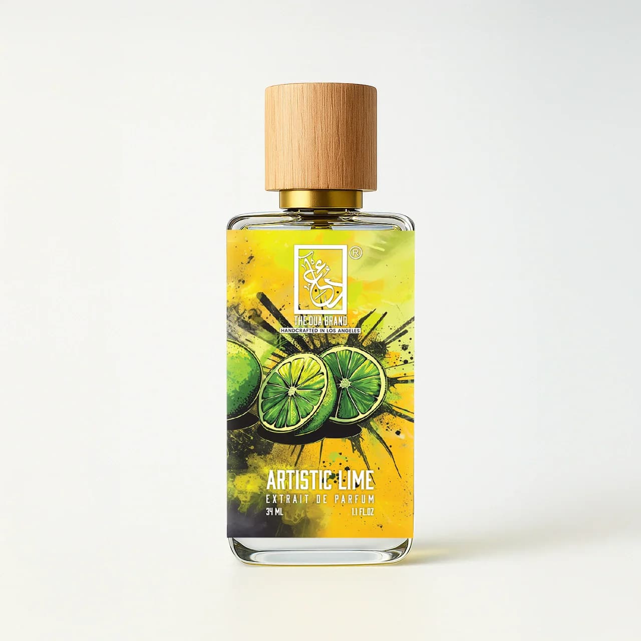 Artistic Lime Perfume Bottle