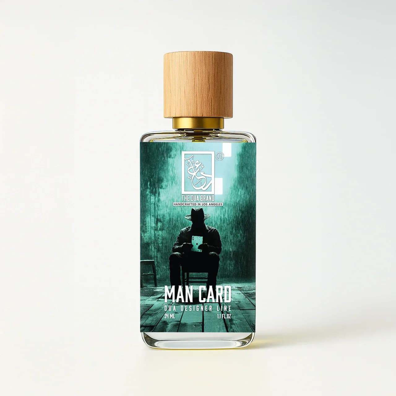 Man Card Perfume Bottle