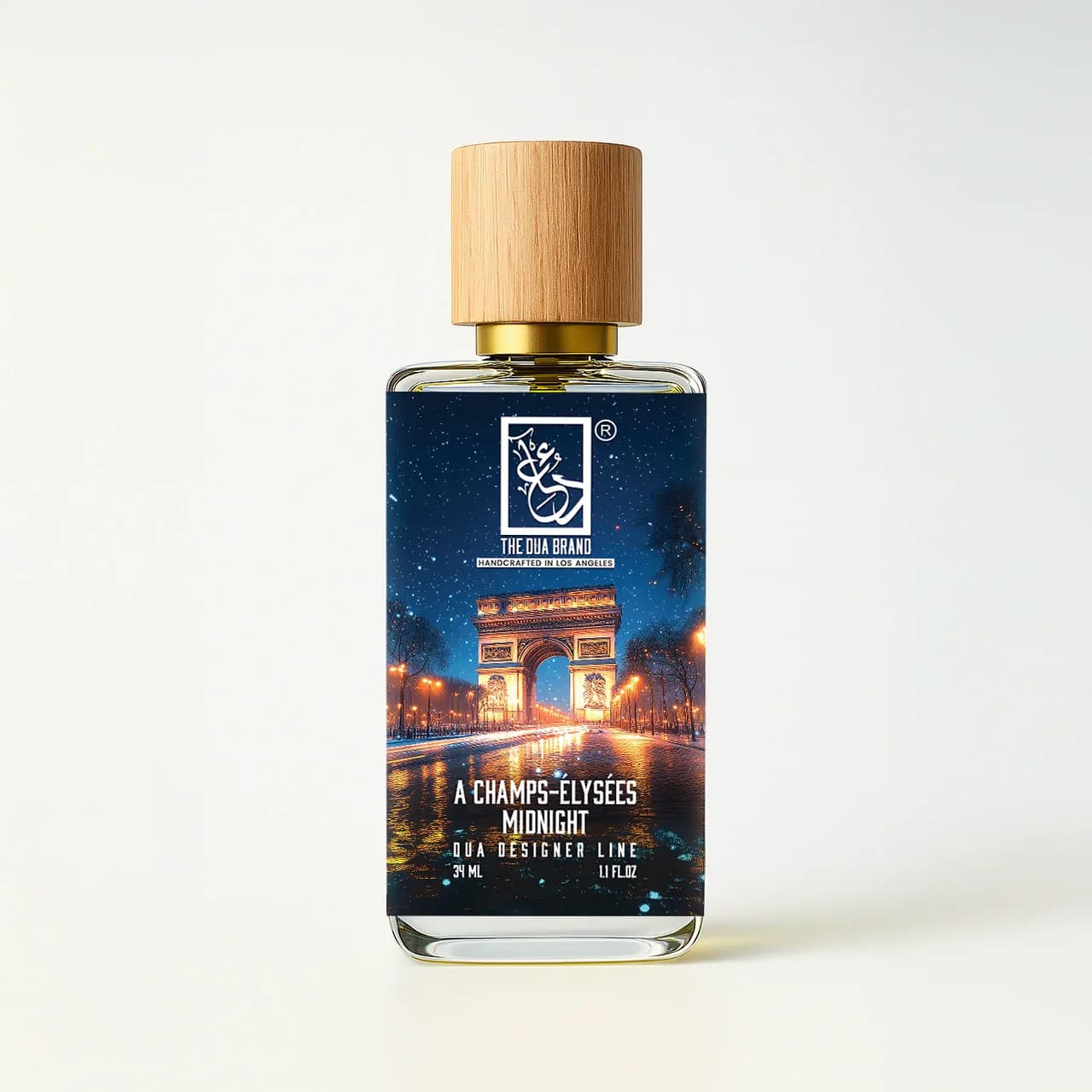 A Champs-lyses Midnight Perfume Bottle
