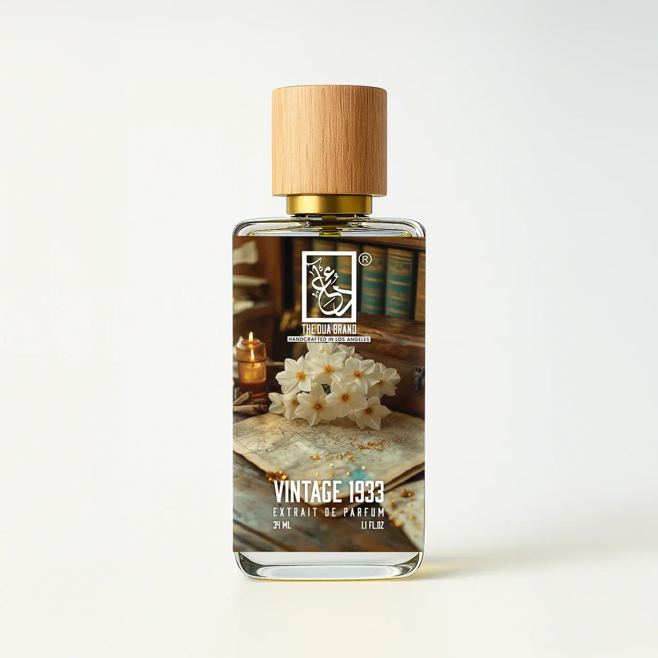 Vintage 1933 Perfume Bottle