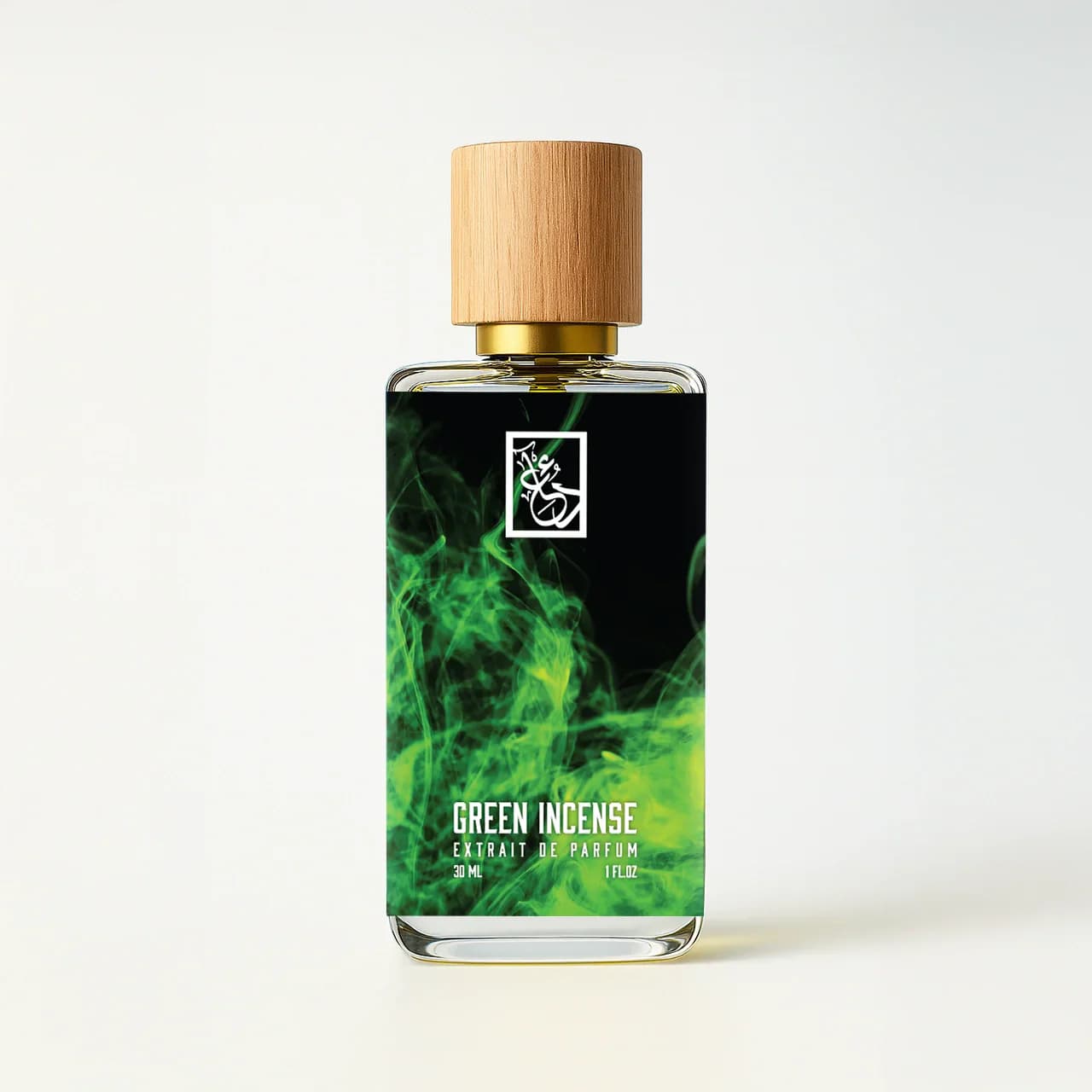 Green Incense Perfume Bottle