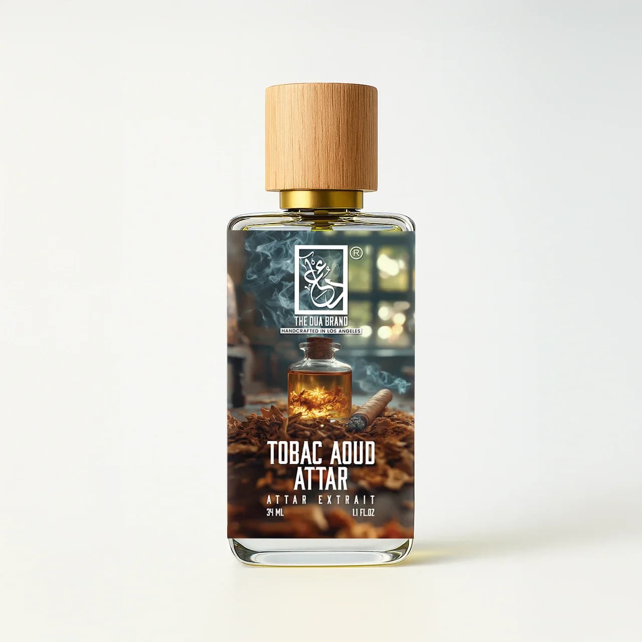 Tobac Aoud Attar Perfume Bottle