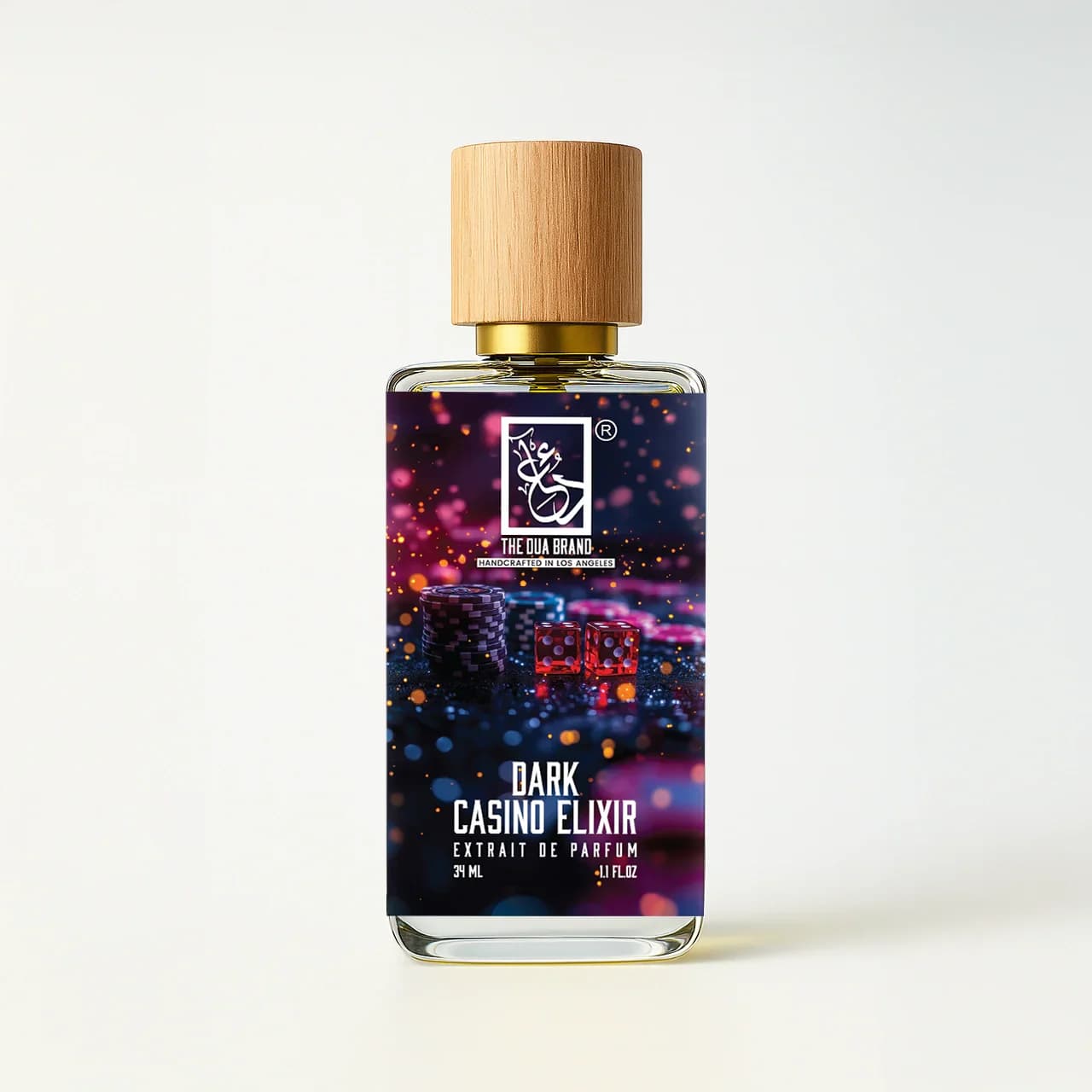 Dark Casino Elixir Perfume Bottle