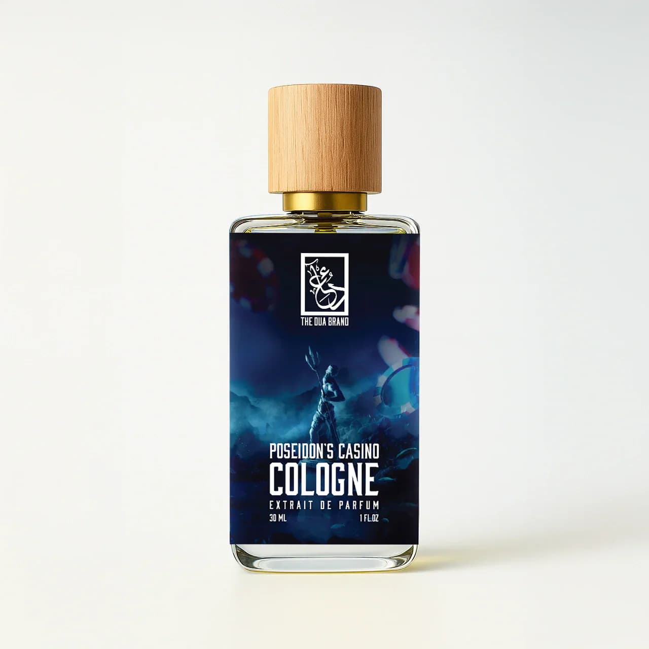 Poseidon's Casino Cologne Perfume Bottle
