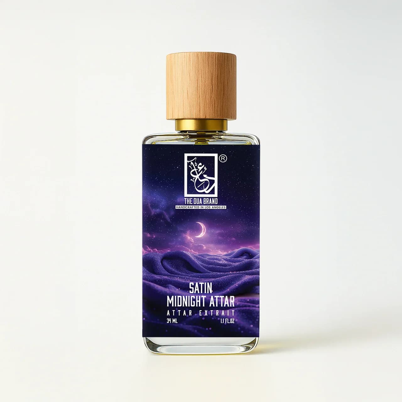 Satin Midnight Attar Perfume Bottle