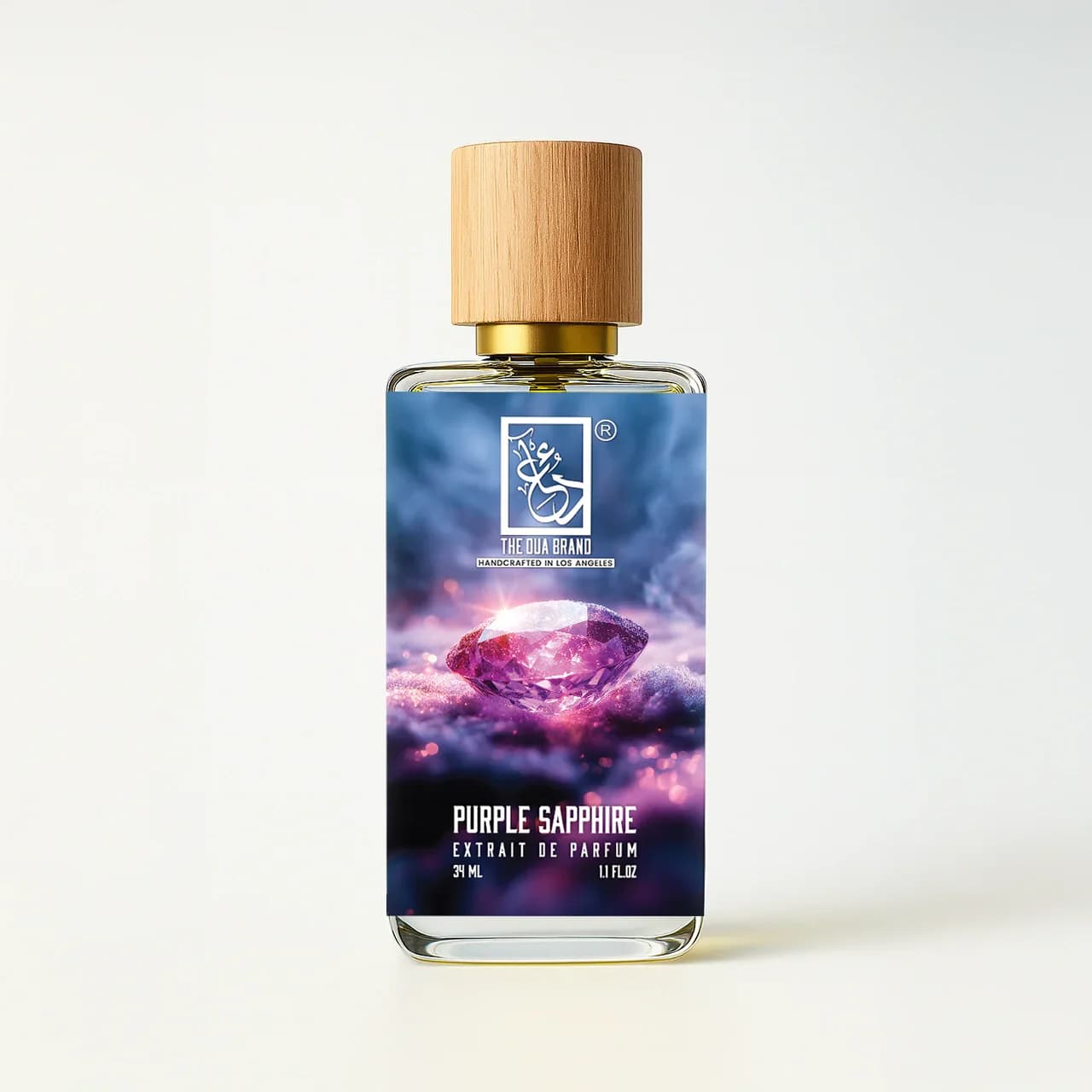 Purple Sapphire Perfume Bottle