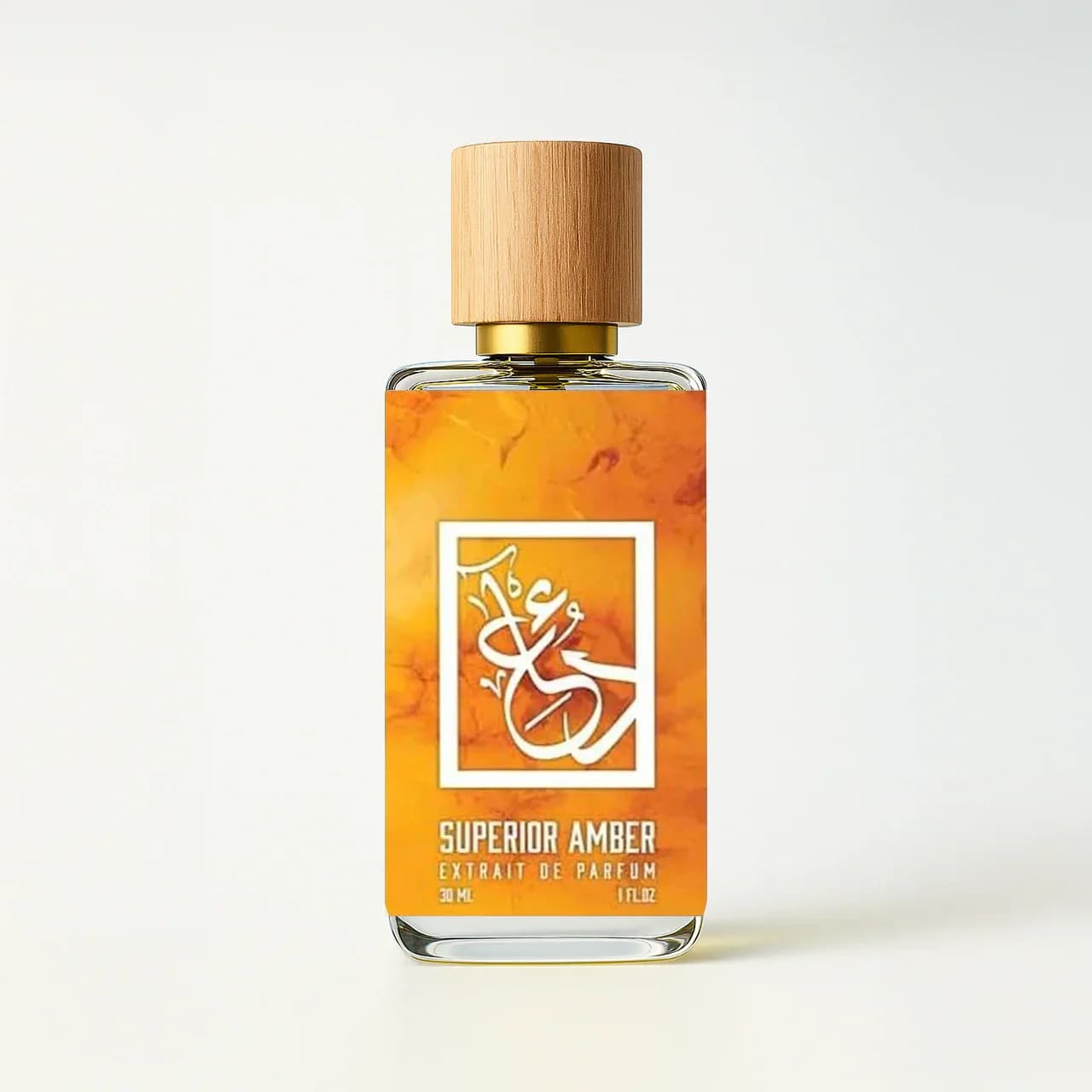 Superior Amber Perfume Bottle