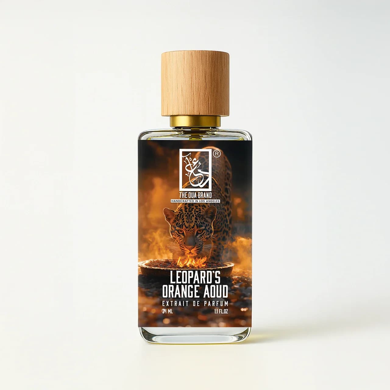 Leopard's Orange Aoud Perfume Bottle