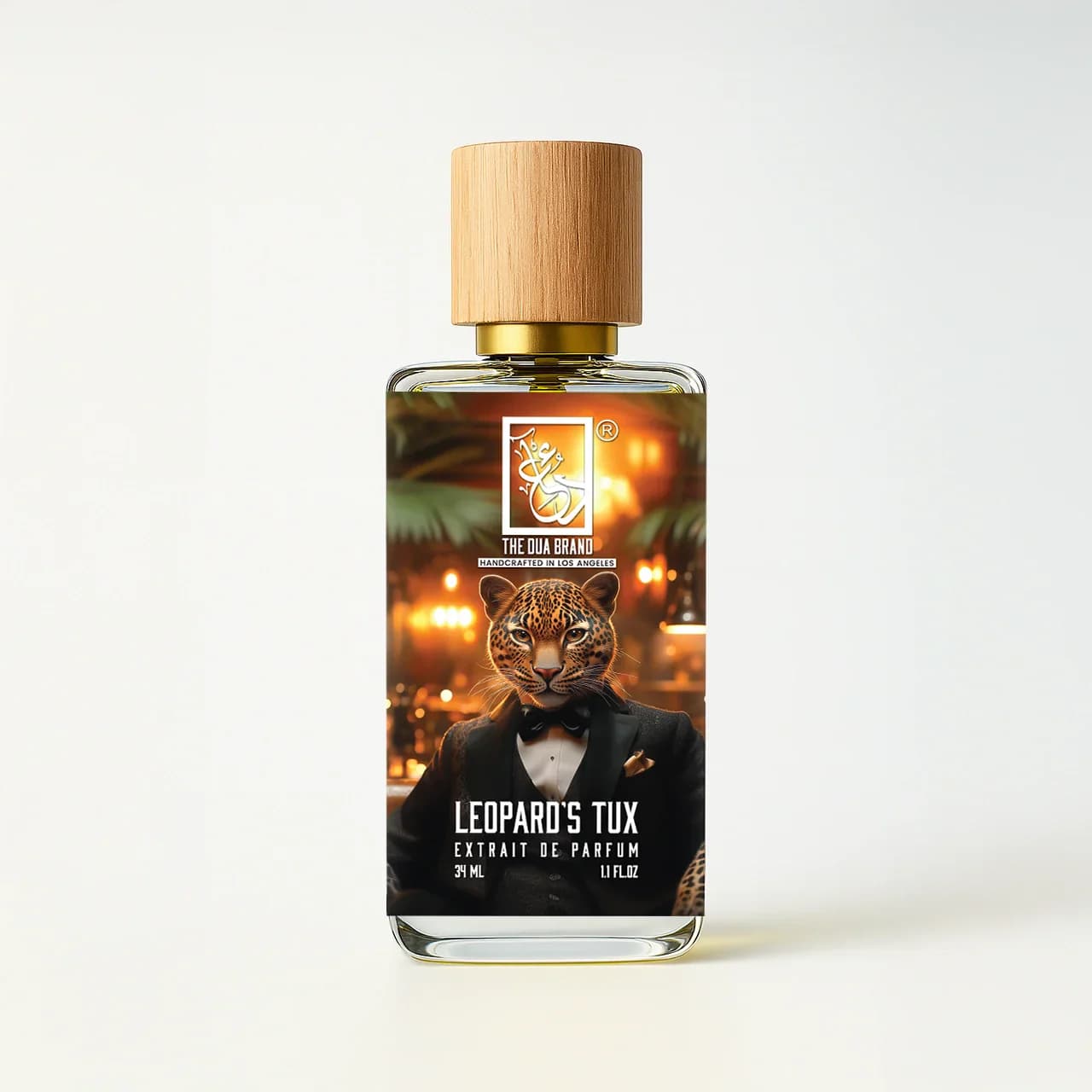 Leopard's Tux Perfume Bottle