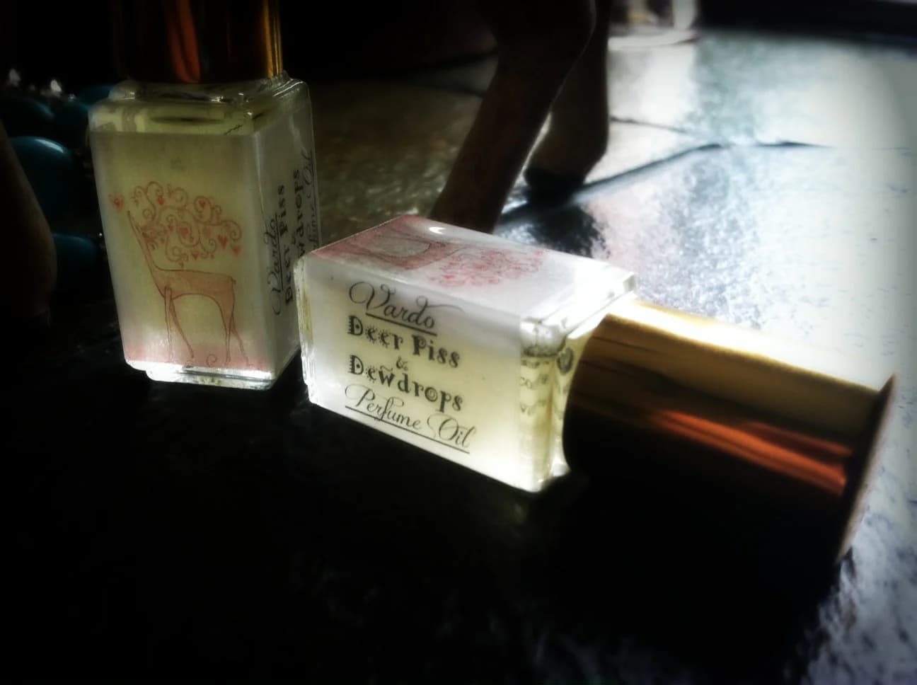 Deer Piss & Dewdrops Perfume Bottle