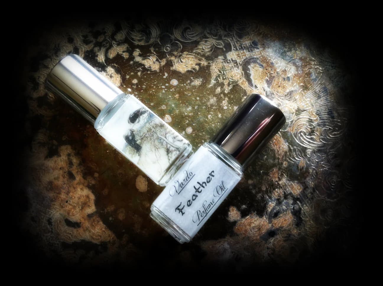 Feather Perfume Bottle