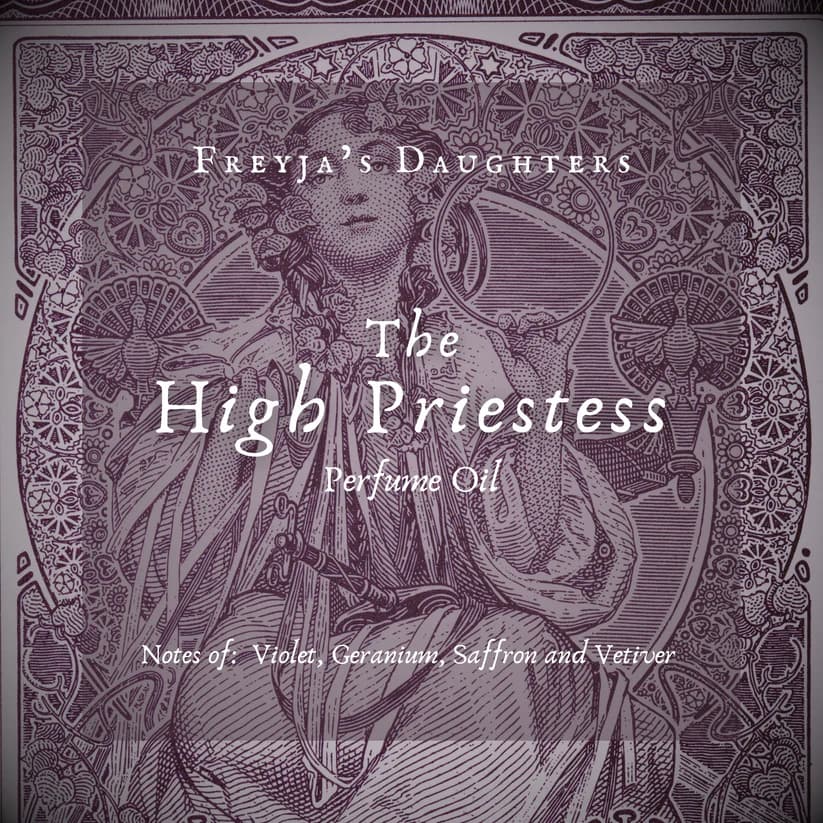 The High Priestess - Freyja's Daughters Perfume Bottle