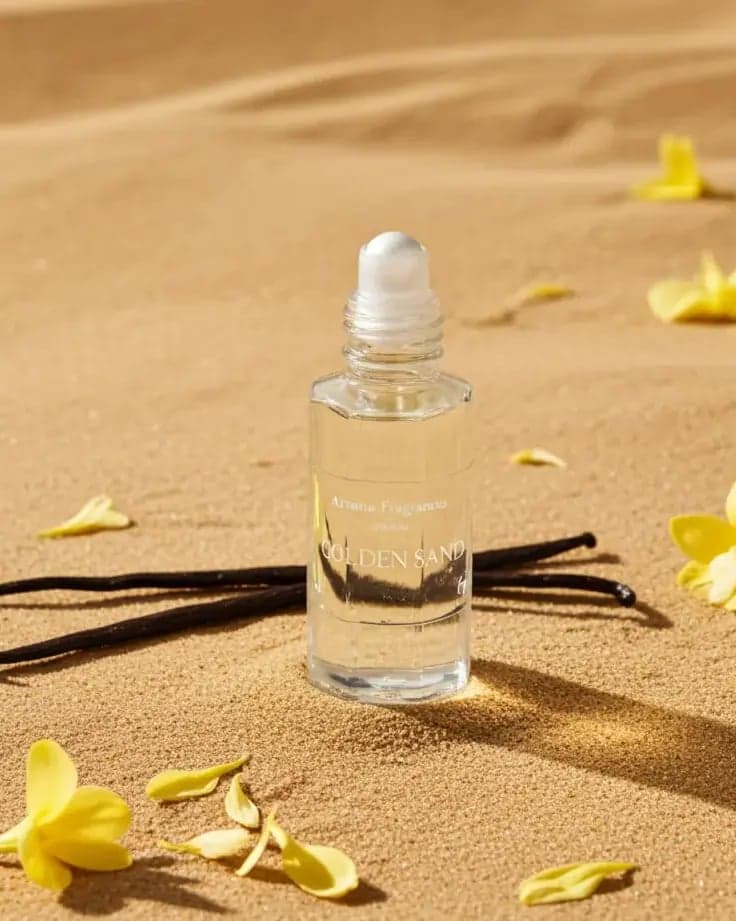 Golden Sand - Amana Fragrances Perfume Bottle